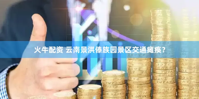 火牛配资 云南景洪傣族园景区交通瘫痪?