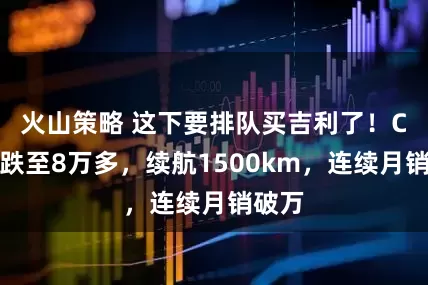 火山策略 这下要排队买吉利了！C级车跌至8万多，续航1500km，连续月销破万